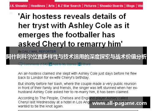 阿什利科尔位置多样性与技术运用的深度探索与战术价值分析 阿什利科尔位置多样性与技术运用的深度探索与战术价值分析